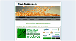 Desktop Screenshot of cavadevices.com