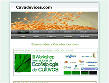 Tablet Screenshot of cavadevices.com